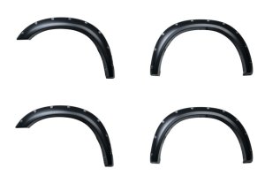 Dodge RAM 3500 Fender Flares - Husky Liners - Pocket Style - Matte-Black - `19-`25